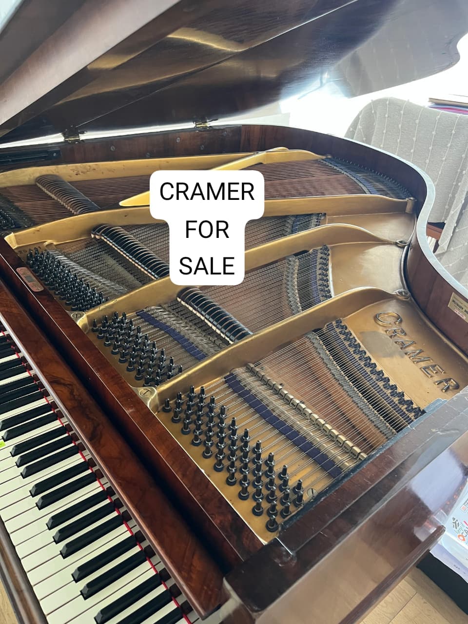 Grand piano restoration